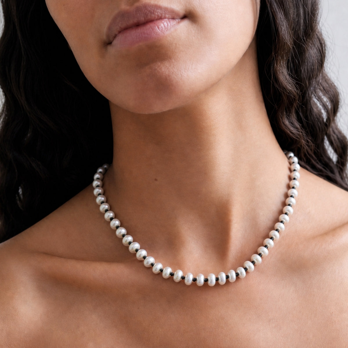 Evangeli Necklace — Black Cord